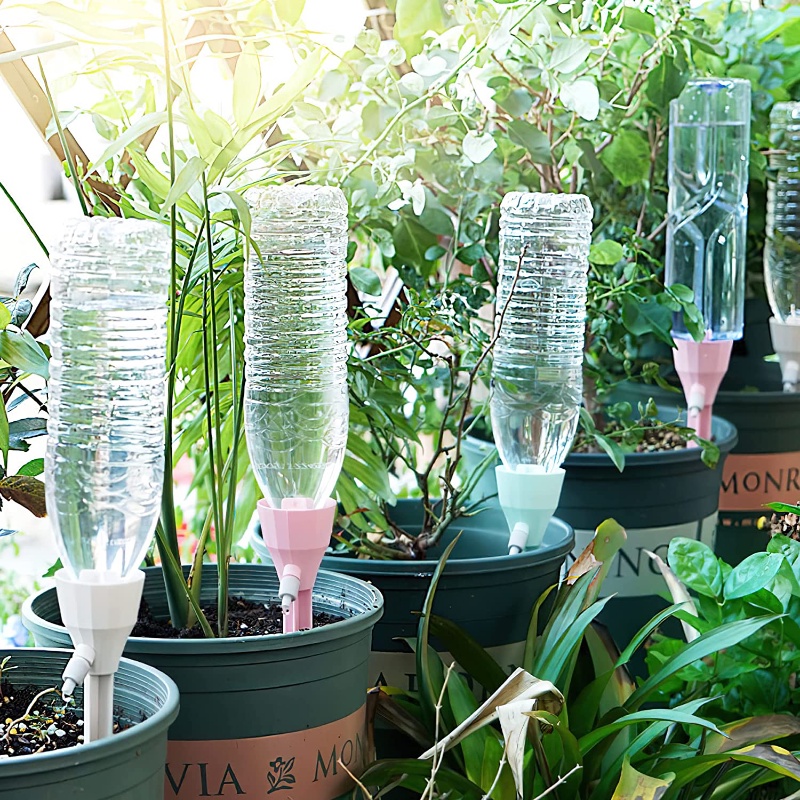 자동 점적 관개 시스템 조절 가능한 물방울기 자동 급수 - Automatic Plant Waterer 리뷰 및 가격