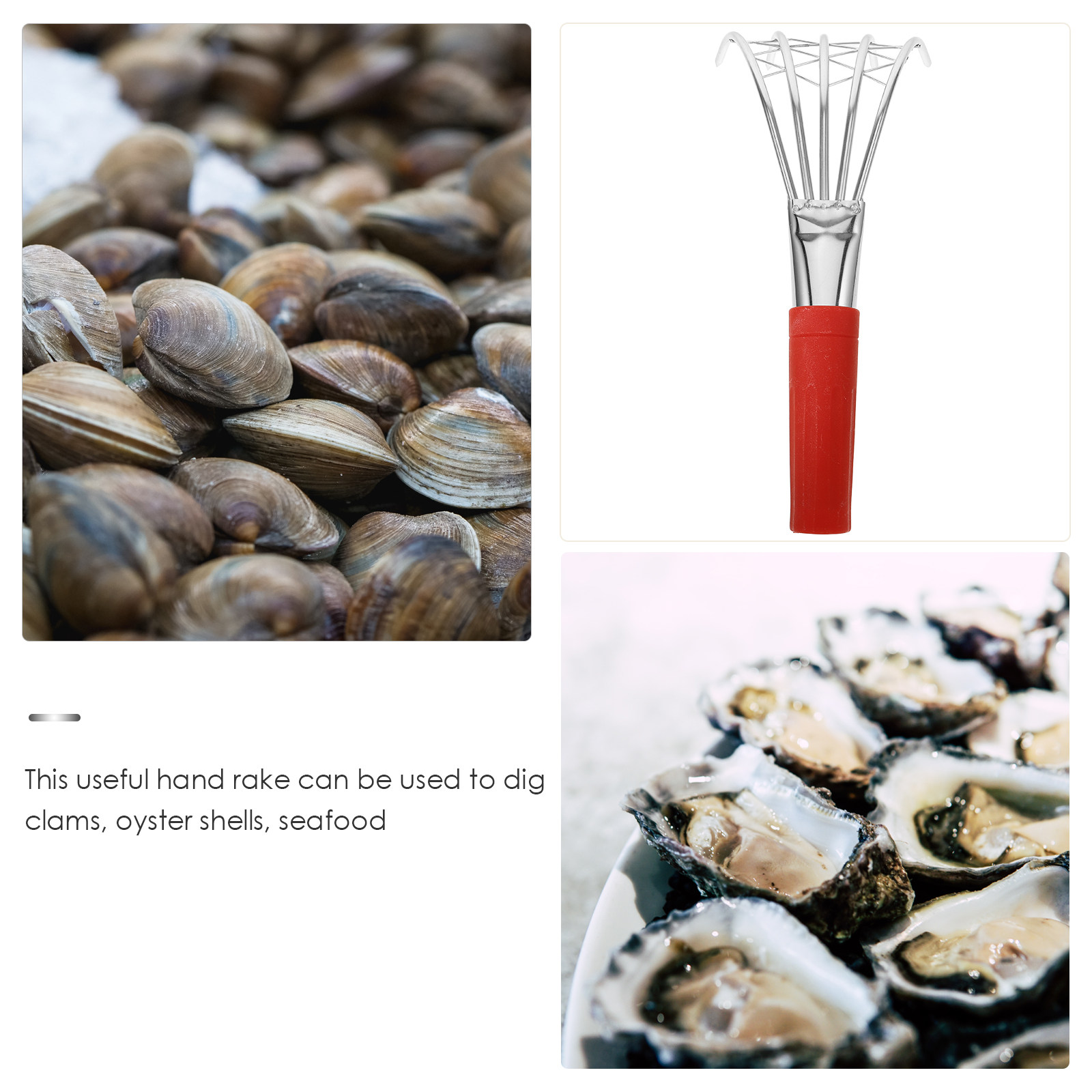 손잡이가 달린 조개 파는 도구, 해변 필수품, 정원용  - Gardening Tools Essential 리뷰 및 가격